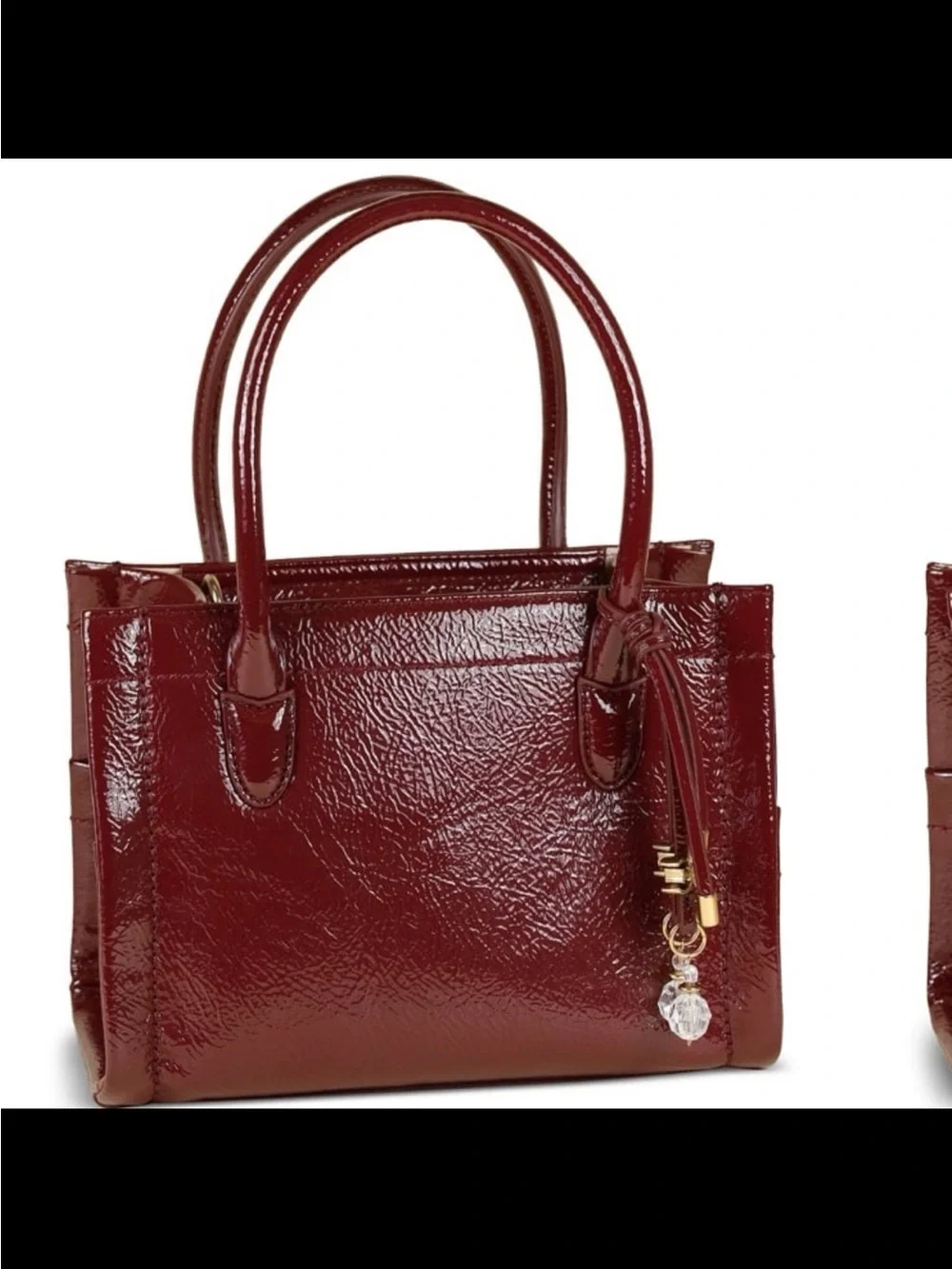 NWT Sam Edelman holiday small satchel bag color Bordeaux